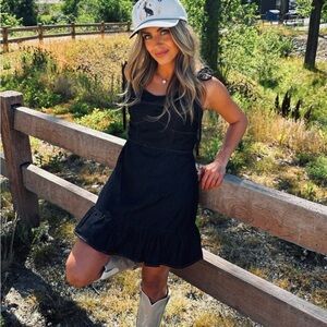 Stylish Black Mini Dress